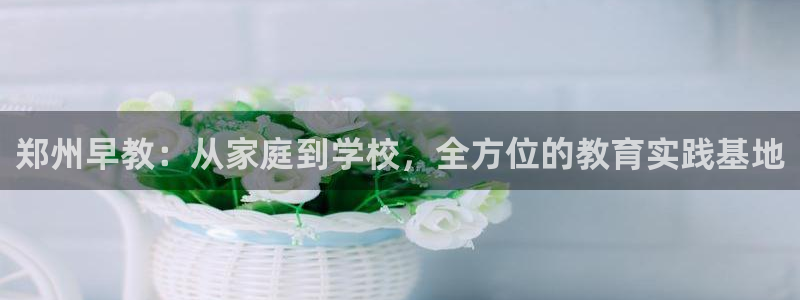 天狮娱乐股东57757：郑州早教：从家庭到学校，全方位的教育实践基地