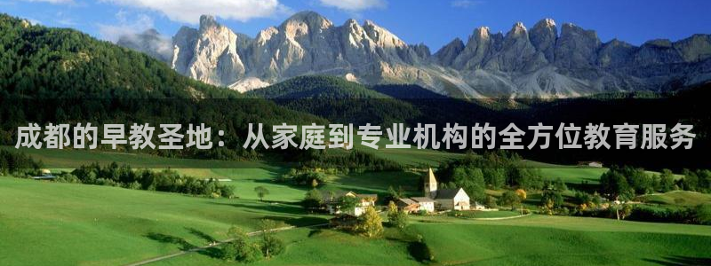 天狮娱乐 主管注册官网：成都的早教圣地：从家庭到专业机构的全方位教育服务