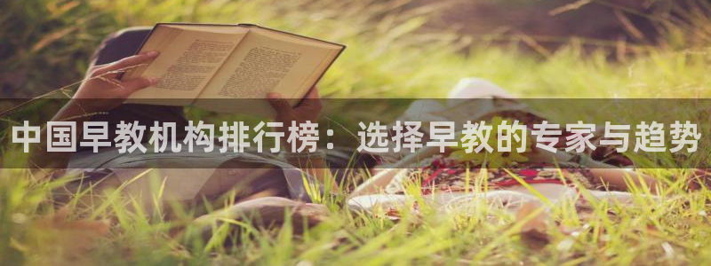 天狮娱乐彩票真假：中国早教机构排行榜：选择早教的专家与趋势